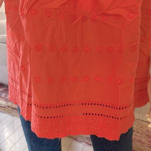 AVENUE Sleeveless Lace & Embroidered Pink Top. Size 14/16. P2/A2122 - Picture 4 of 4